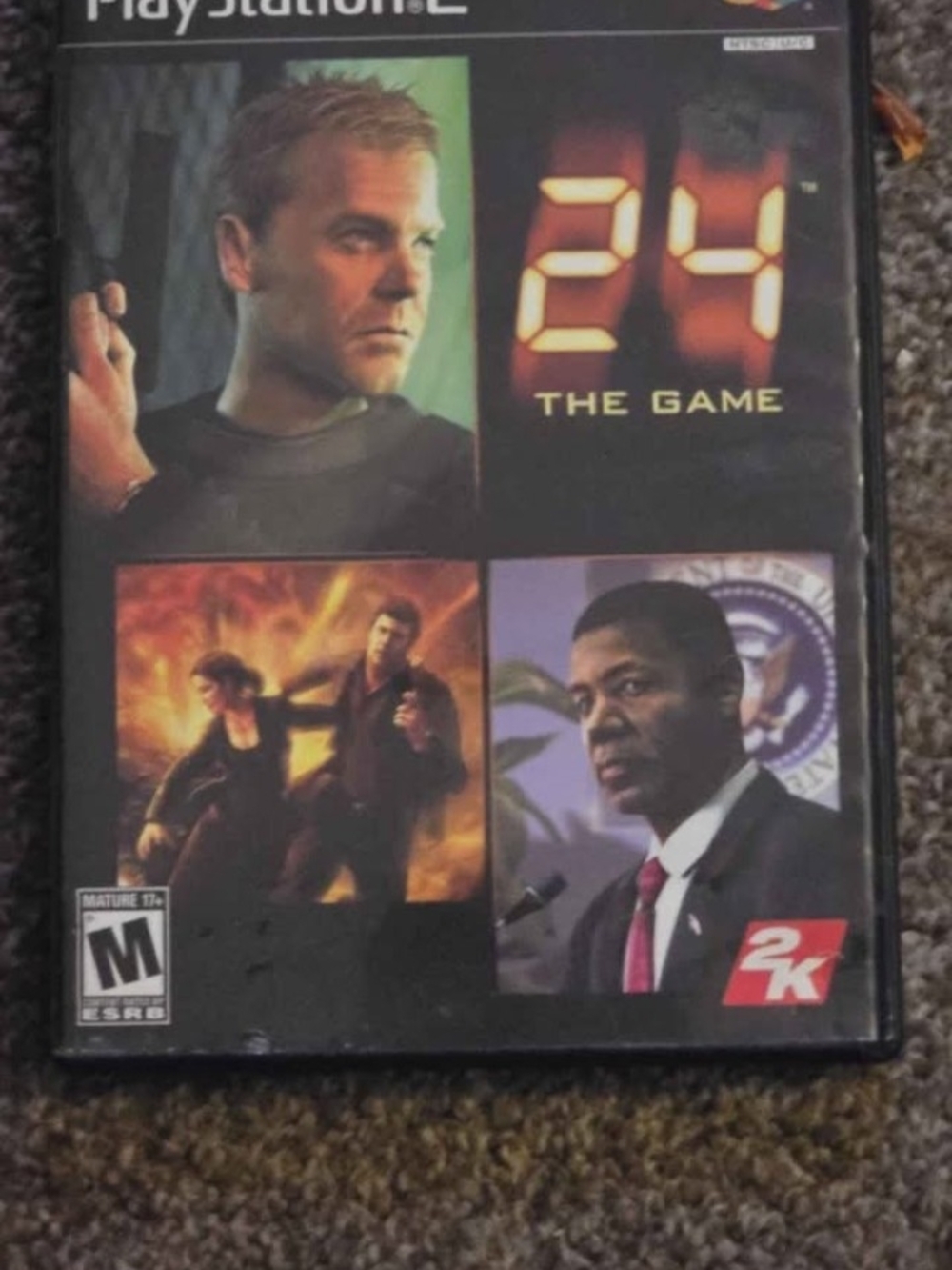 24 The Game (PlayStation 2) - Black Case by